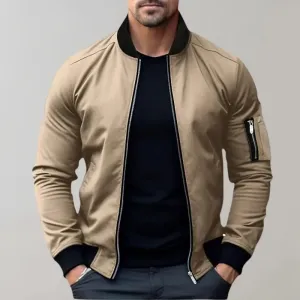 Men's Liam Bomber Jacket: Stylish Design