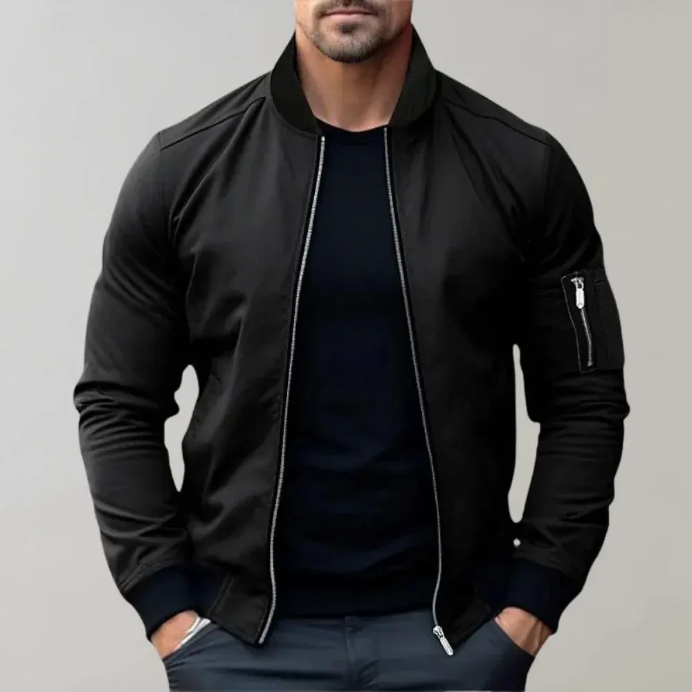 Men's Liam Bomber Jacket: Stylish Design