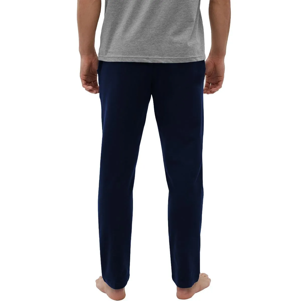 Men's Sginature Embroidered Sweat Pant - Navy
