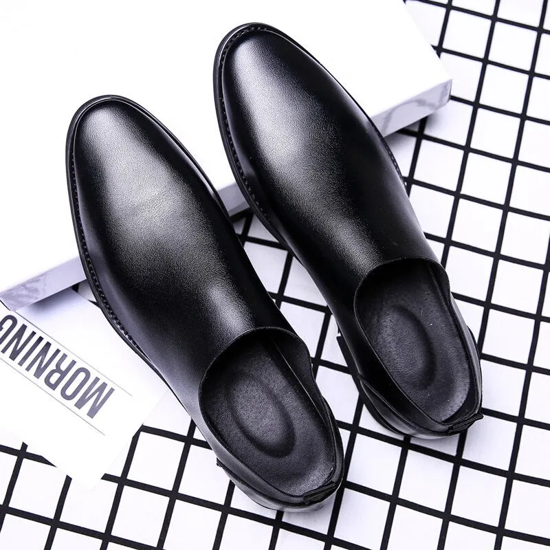 men's shoes spring and autumn new hot selling designer men's comfortable business office waterproof leather shoes