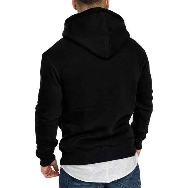 Mens Sweatshirt Long Sleeve Autumn Casual Hoodies