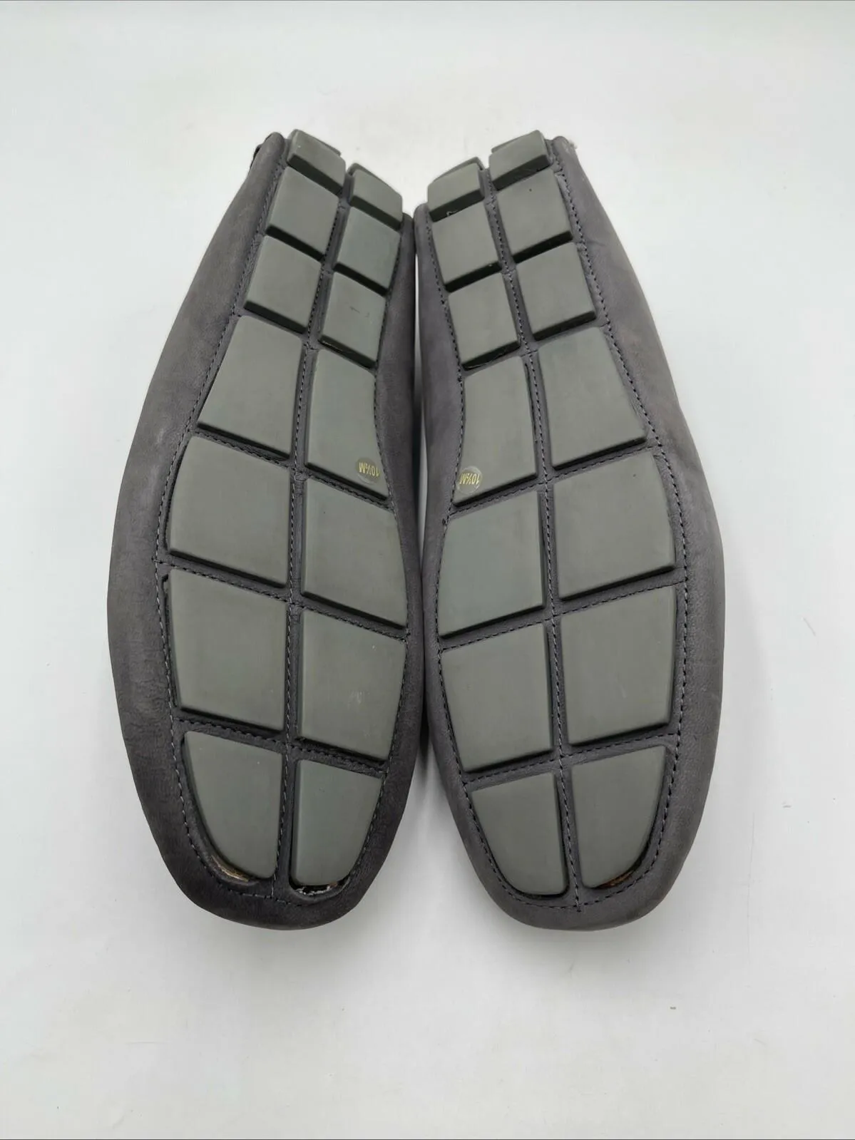 Men’s Vince Camuto Esmail Driving Loafers Gray Size 10.5M - Very Good