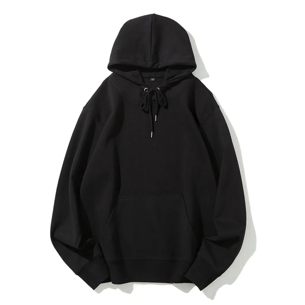 Mens Vintage Strike Master Darkness Style Print Graphic Pullover With Kangaroo Pocket Hoodies