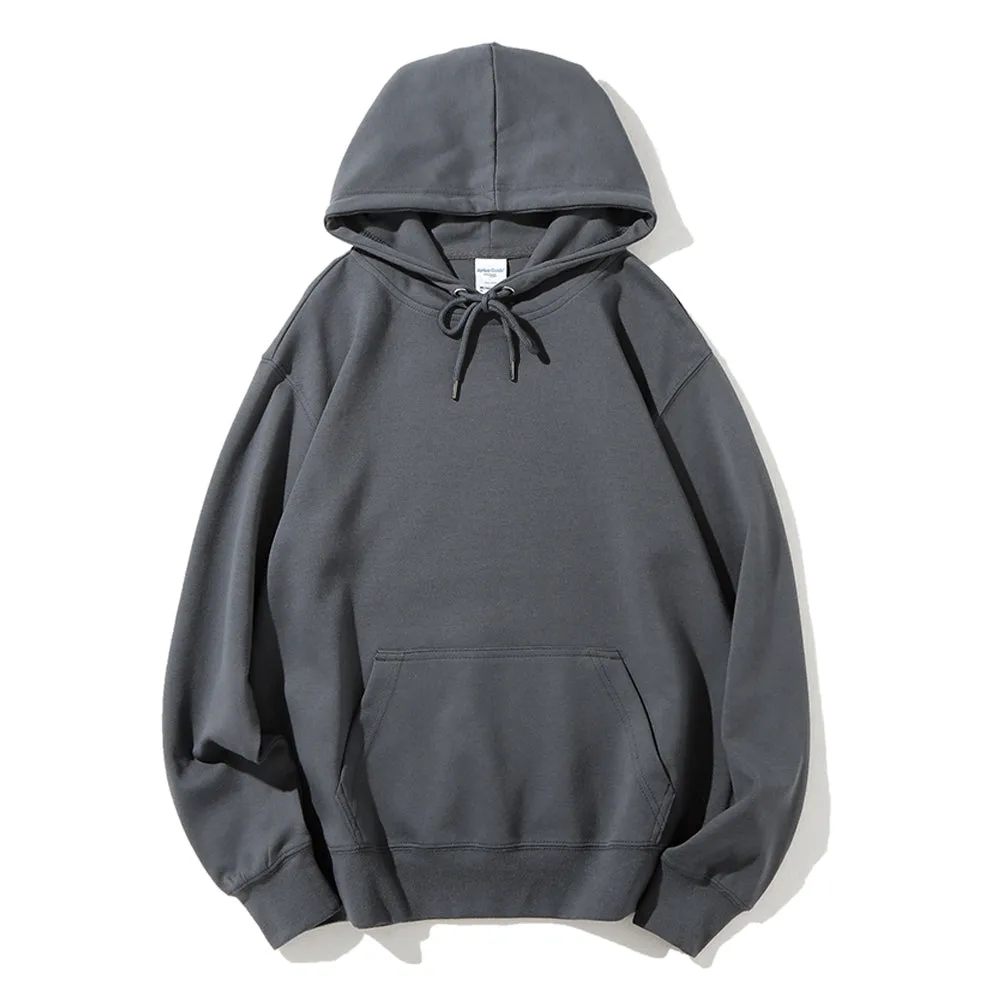 Mens Vintage Strike Master Darkness Style Print Graphic Pullover With Kangaroo Pocket Hoodies