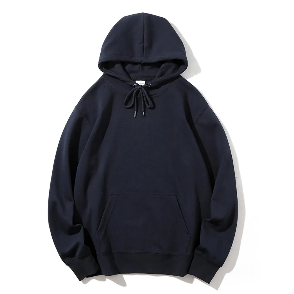 Mens Vintage Strike Master Darkness Style Print Graphic Pullover With Kangaroo Pocket Hoodies