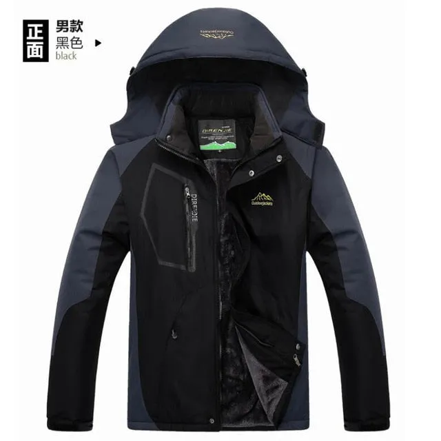 Men's Winter Inner Fleece Jacket Men Outwear Sportswear Warm Brand Coats Parkas Male Waterproof Windbreaker Thermal Jackets