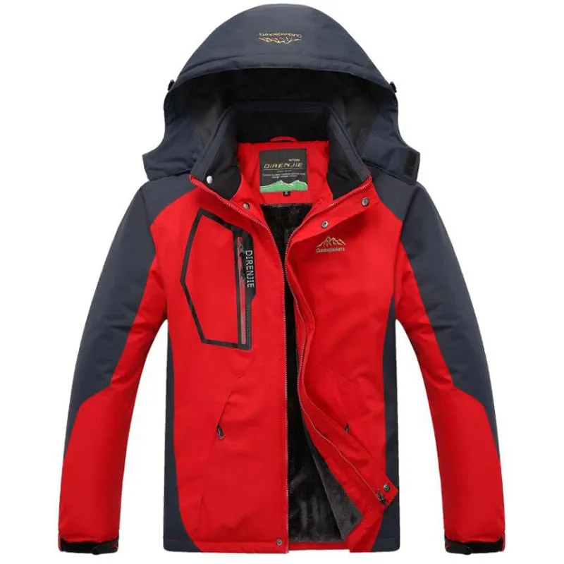 Men's Winter Inner Fleece Jacket Men Outwear Sportswear Warm Brand Coats Parkas Male Waterproof Windbreaker Thermal Jackets