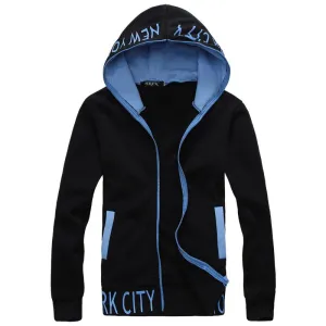 Men's Zip Up NYC Hoodie