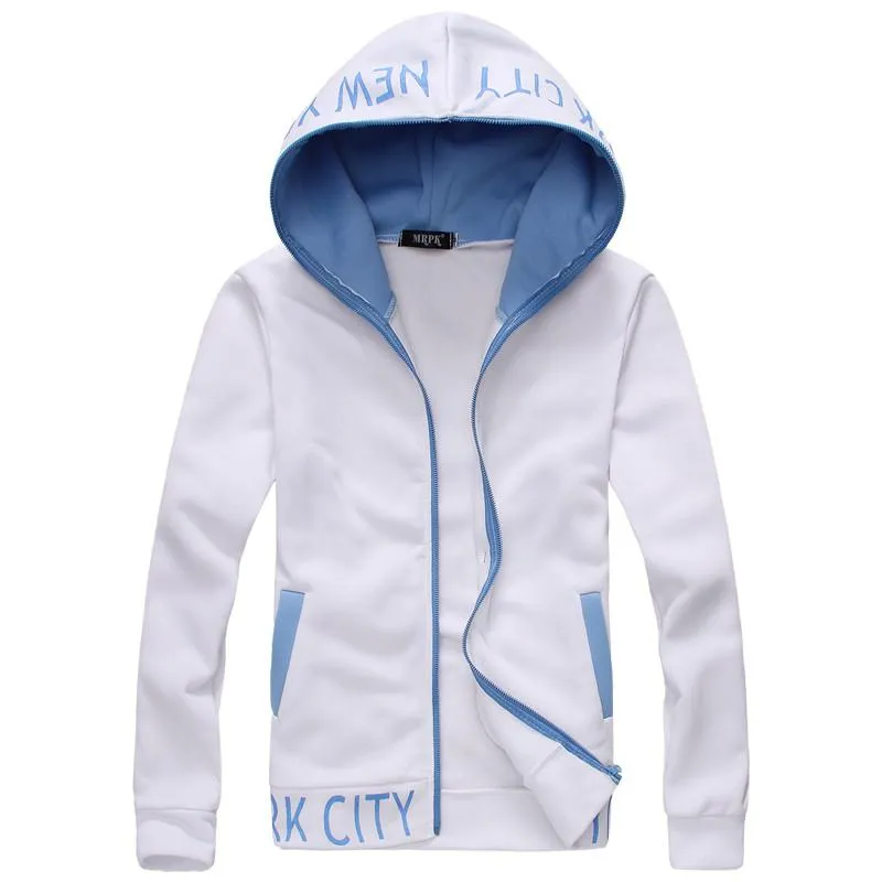 Men's Zip Up NYC Hoodie