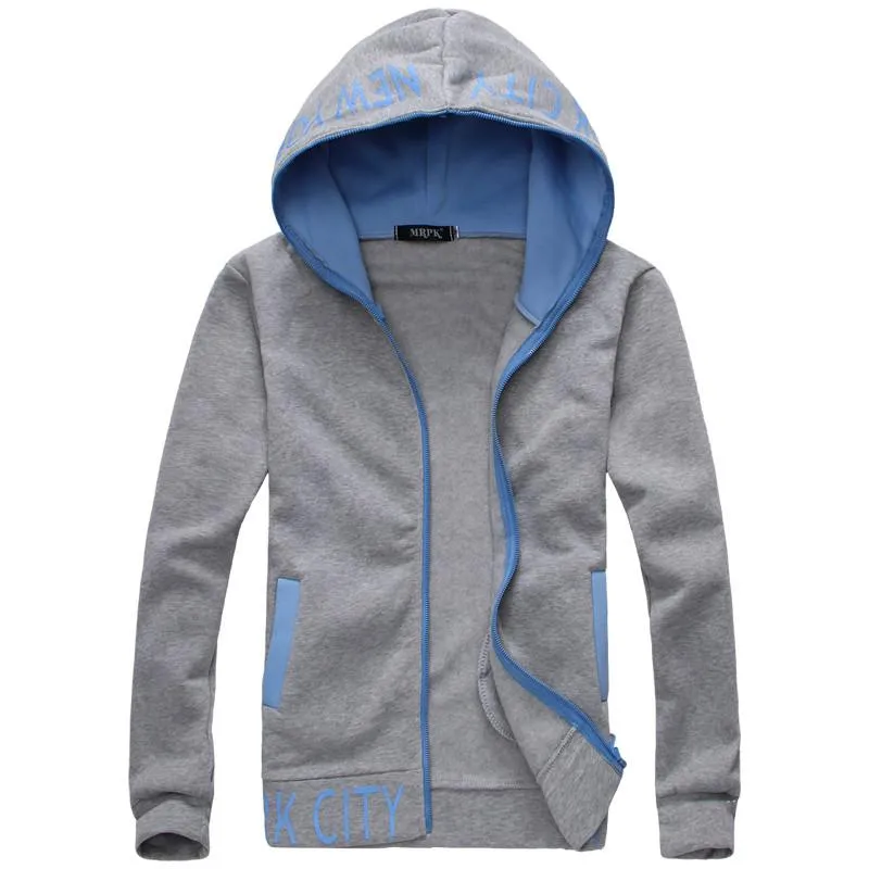 Men's Zip Up NYC Hoodie