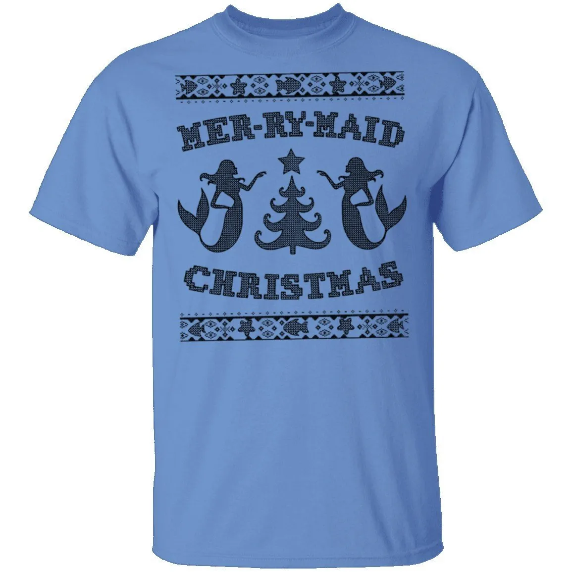 Mer-Ry-Maid Christmas T-Shirt