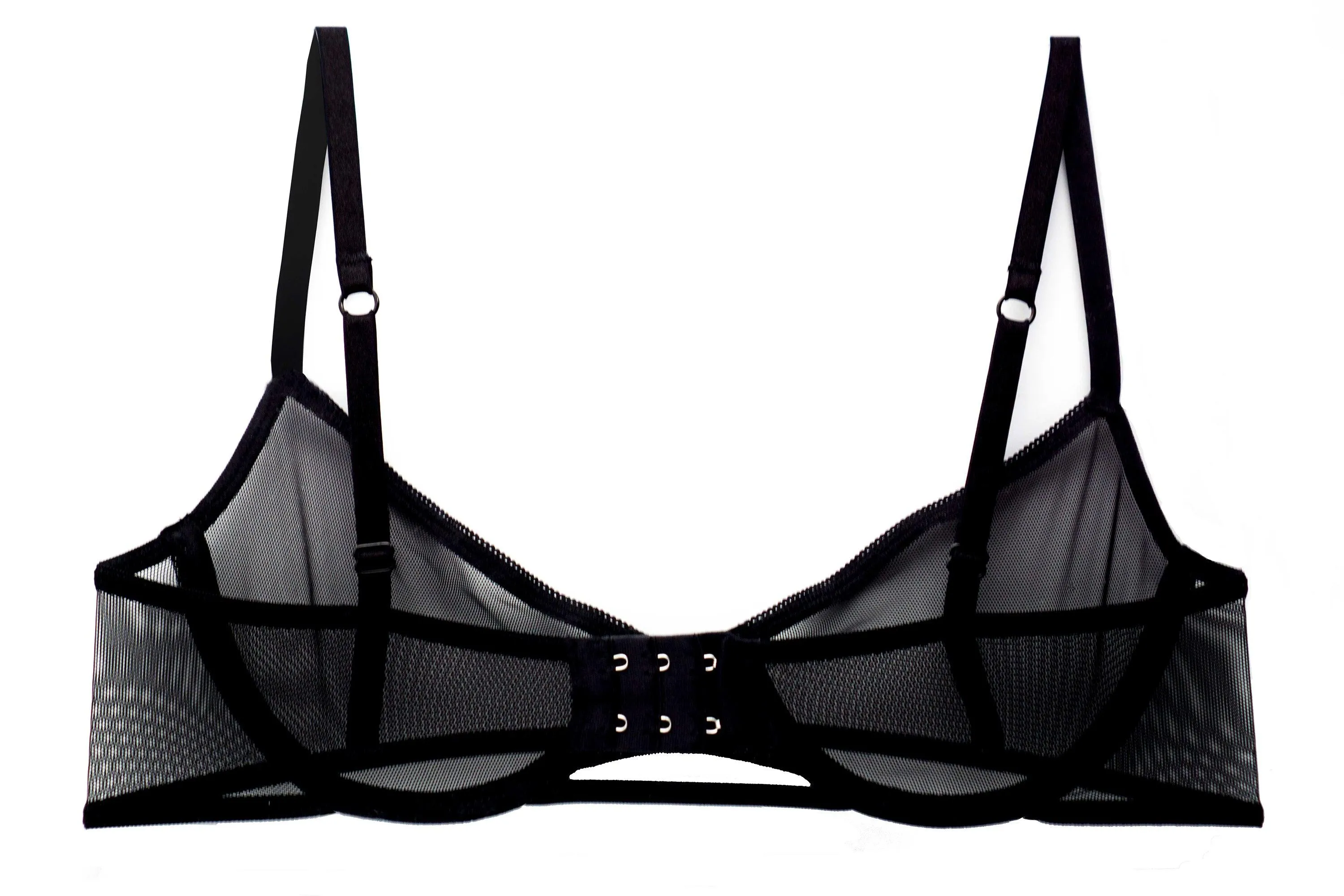Mesh Underwire Bra