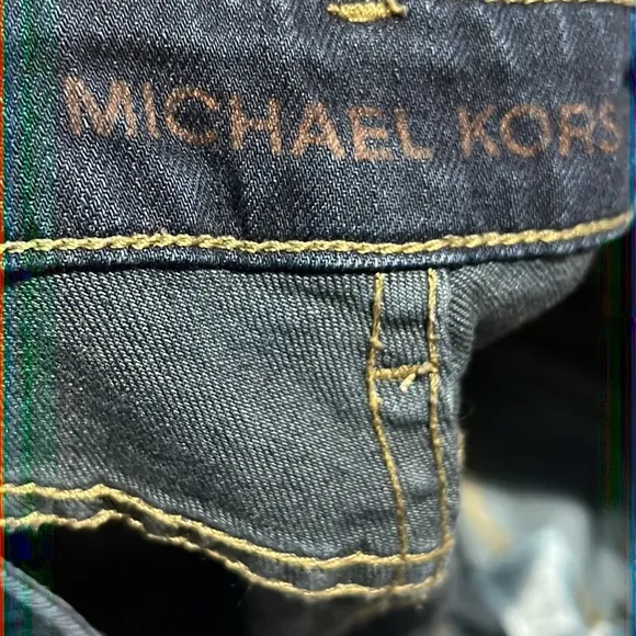 Michael Kors blue denim skinny jeans