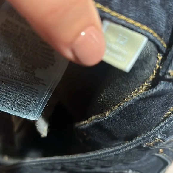 Michael Kors blue denim skinny jeans