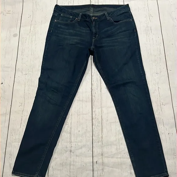 Michael Kors blue denim skinny jeans