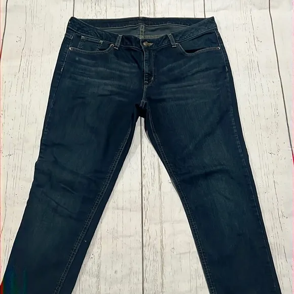 Michael Kors blue denim skinny jeans