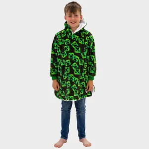 Minecraft Fleece Hoodie Blanket