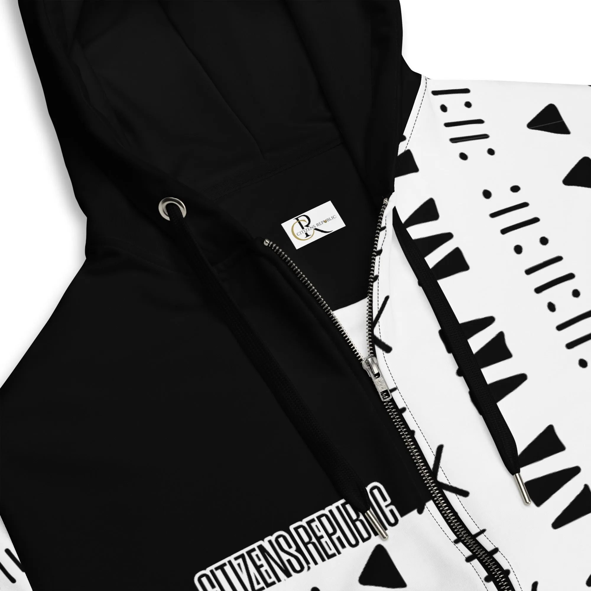 Minimal Shapes - Unisex Zip Hoodie Jacket