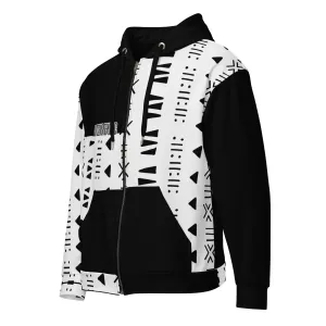 Minimal Shapes - Unisex Zip Hoodie Jacket