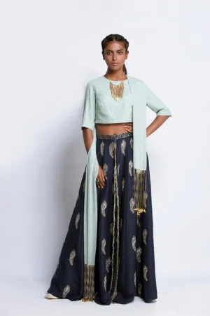 Mint & Navy Irma Set