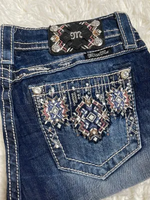 Miss me MidRise Skinny jeans My8272s sz 29