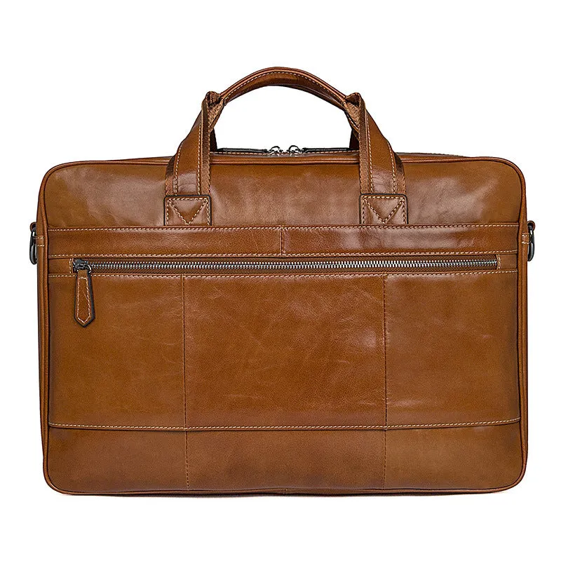 Modern Briefcase Leather Laptop Bags For Men,Best Briefcases For Men 7380