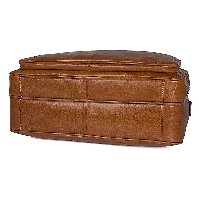 Modern Briefcase Leather Laptop Bags For Men,Best Briefcases For Men 7380