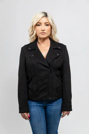 Molly - Women's Vegan Faux Suede Jacket
