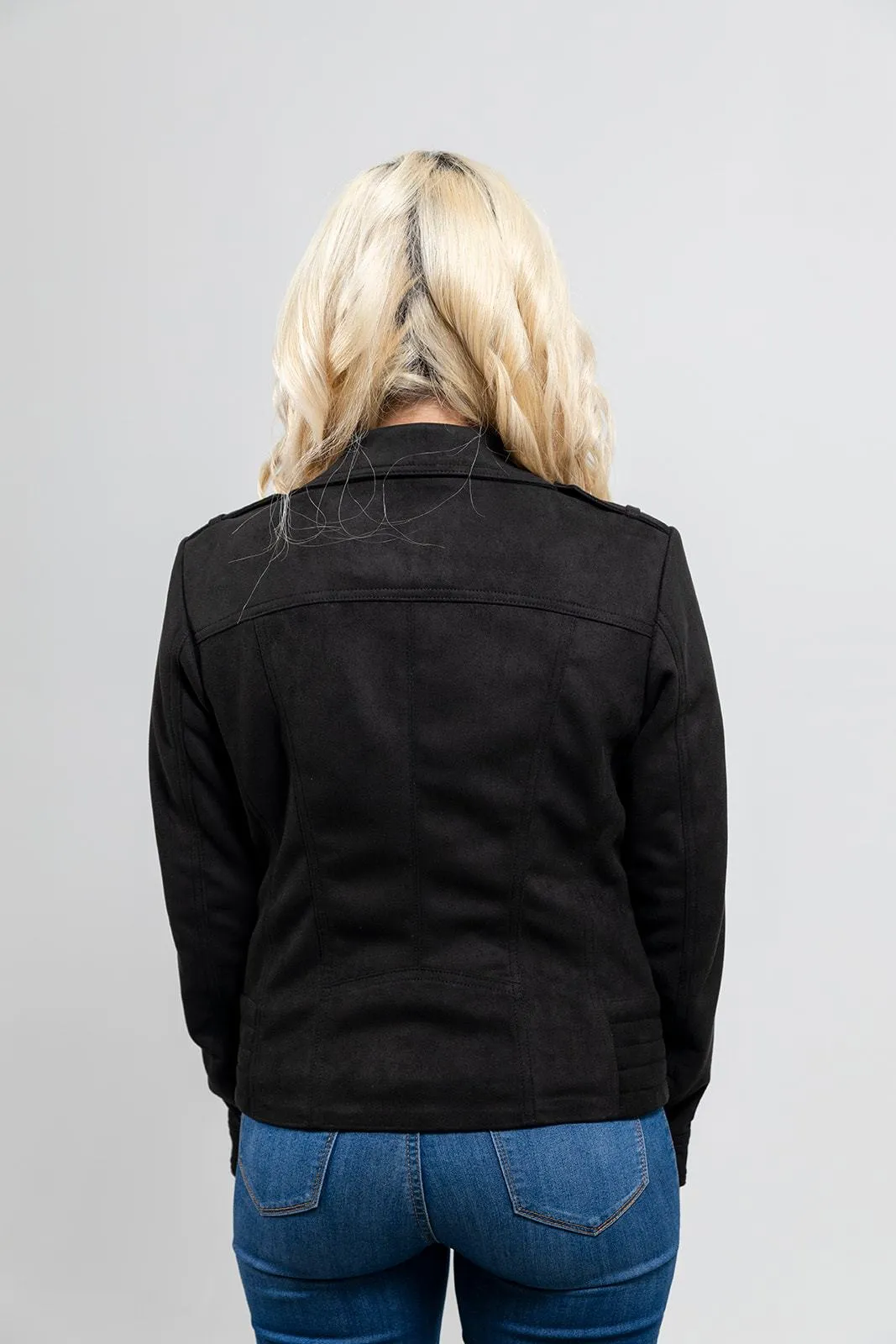 Molly - Women's Vegan Faux Suede Jacket