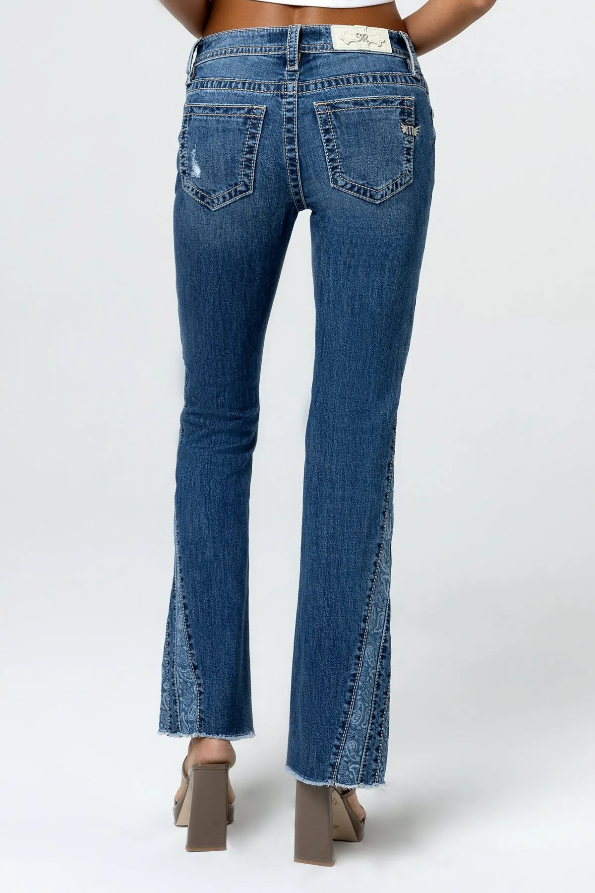 Monica Slit Bootcut Jeans