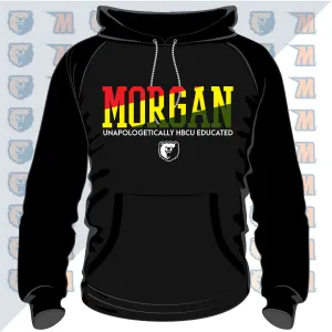 Morgan State | 1892 Rasta Colors Black Unisex Hoodies (**)