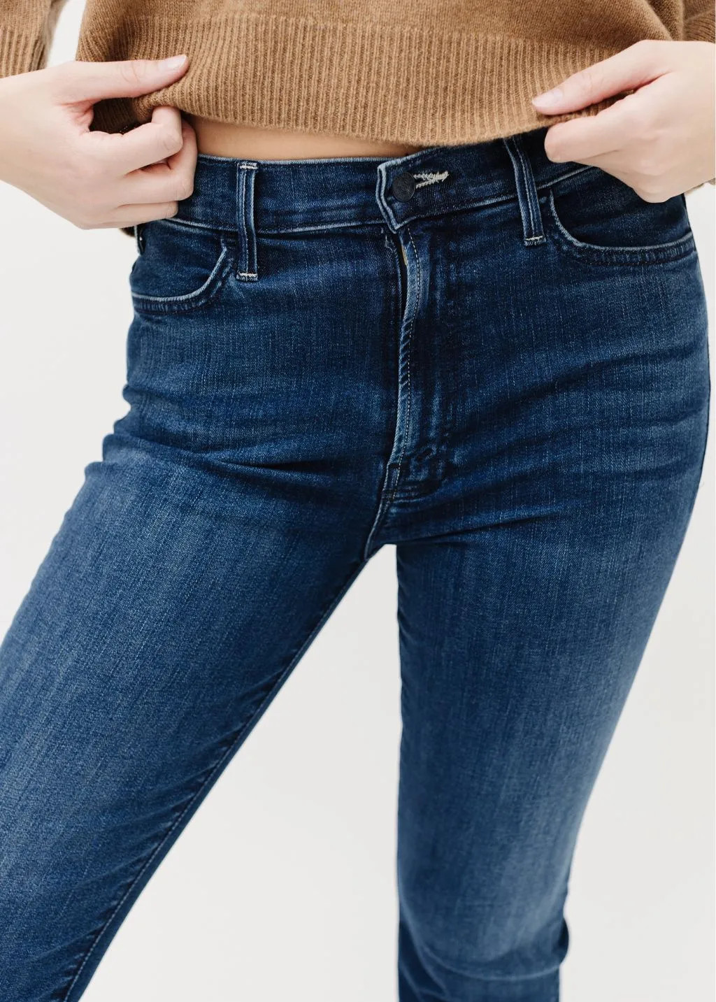 MOTHER Denim The Hustler Ankle