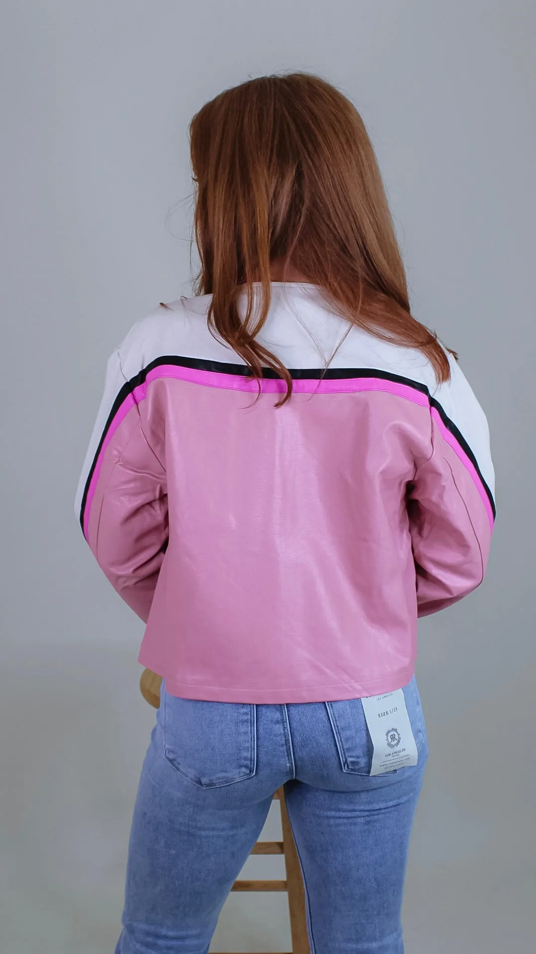 Moto Barbie Pink Jacket