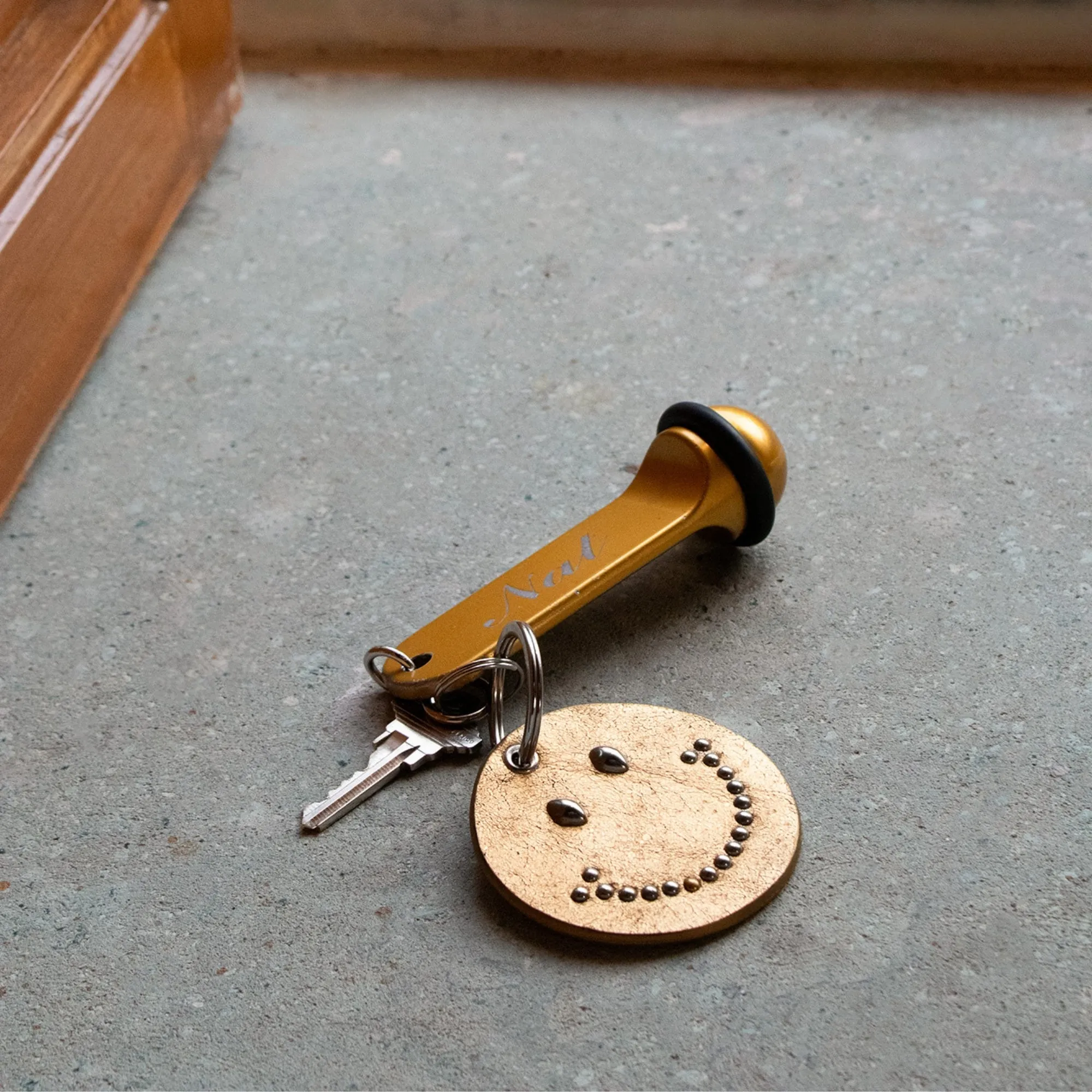 Mr. Smiley Keychain