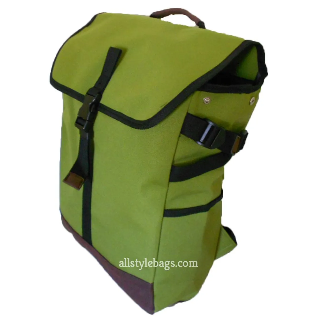 mustard Canvas form L backpack bag tablet Blanc Belt I Pad laptop yellow pockets