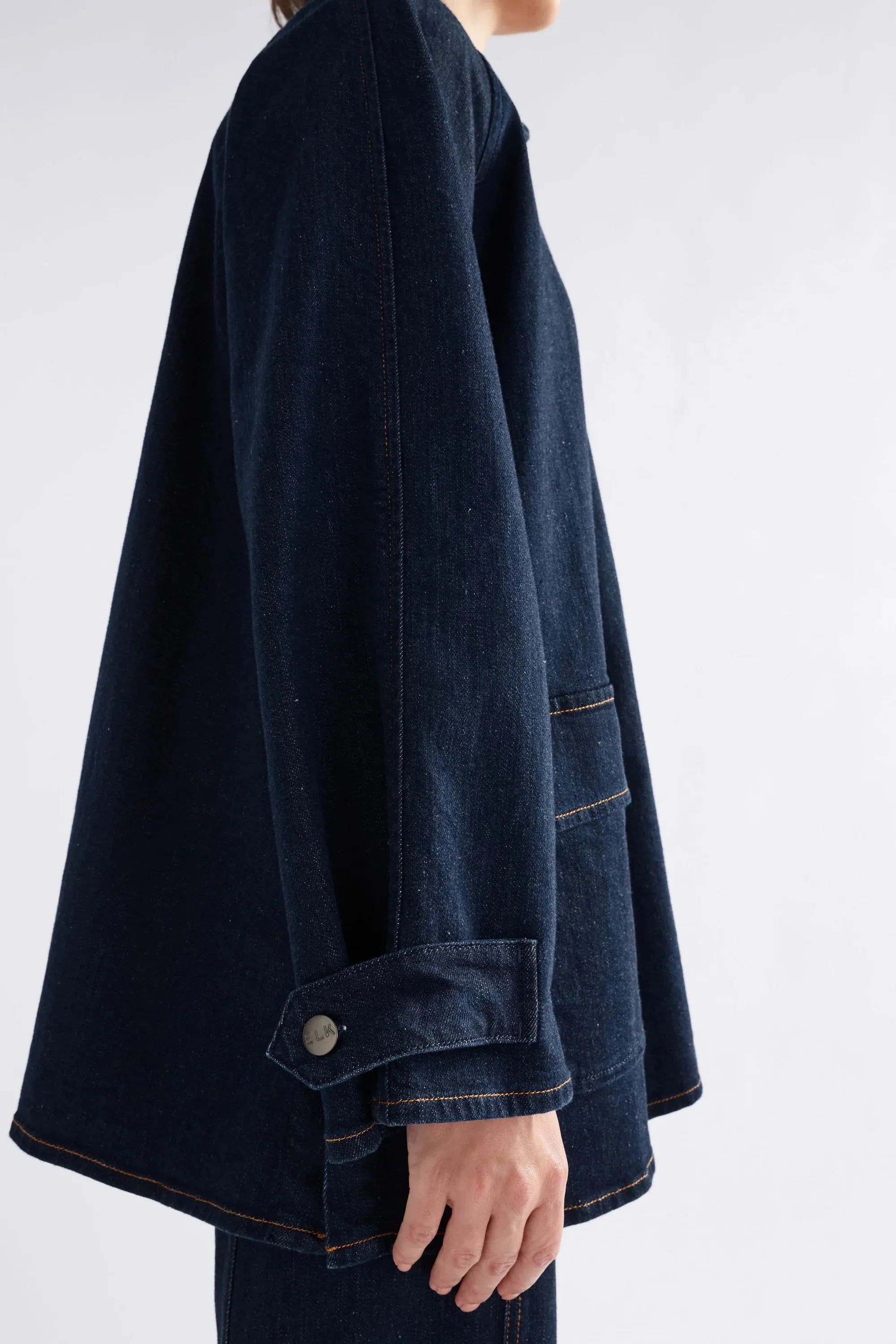 Myles Denim Jacket - Dark Blue Wash