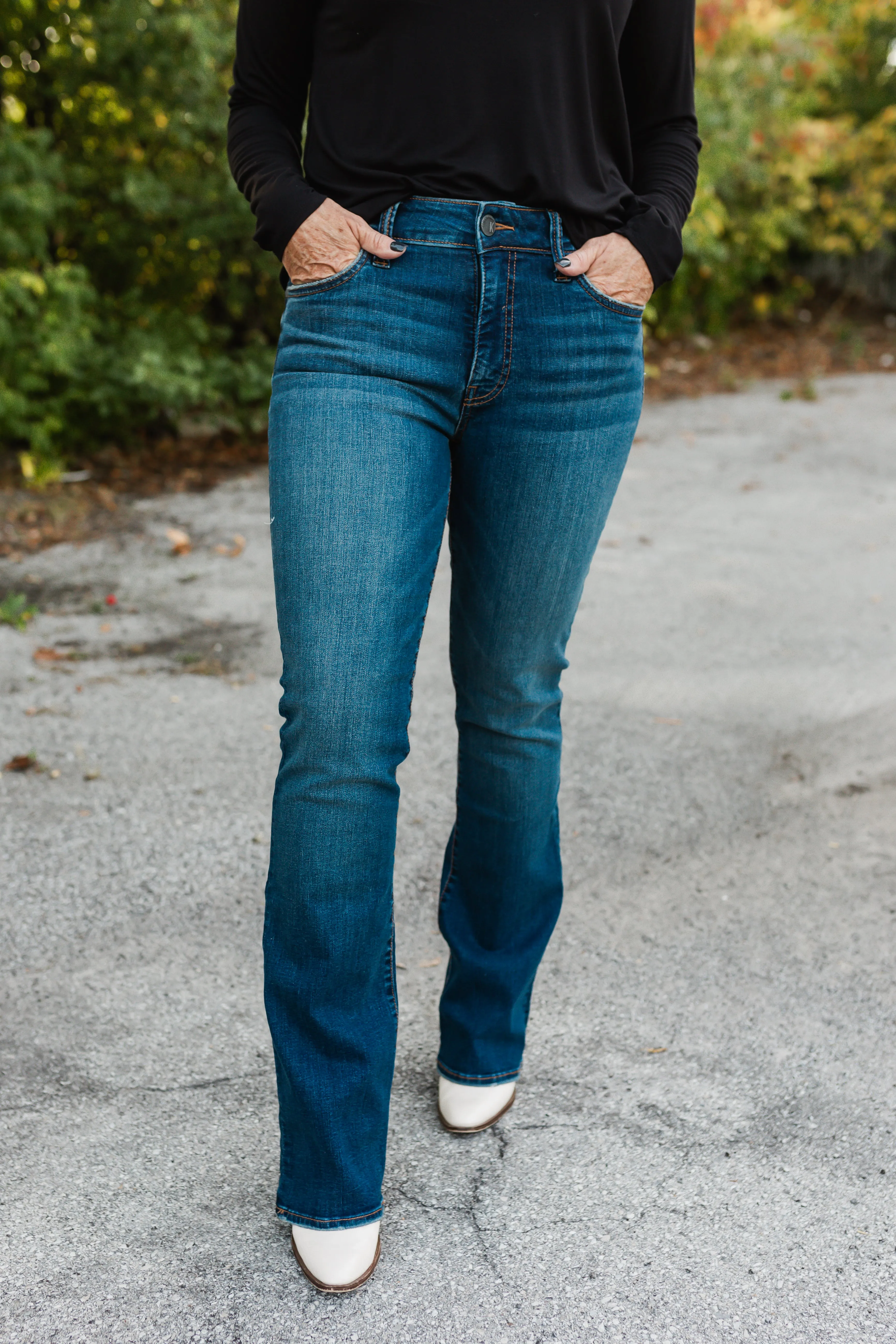natalie bootcut jeans