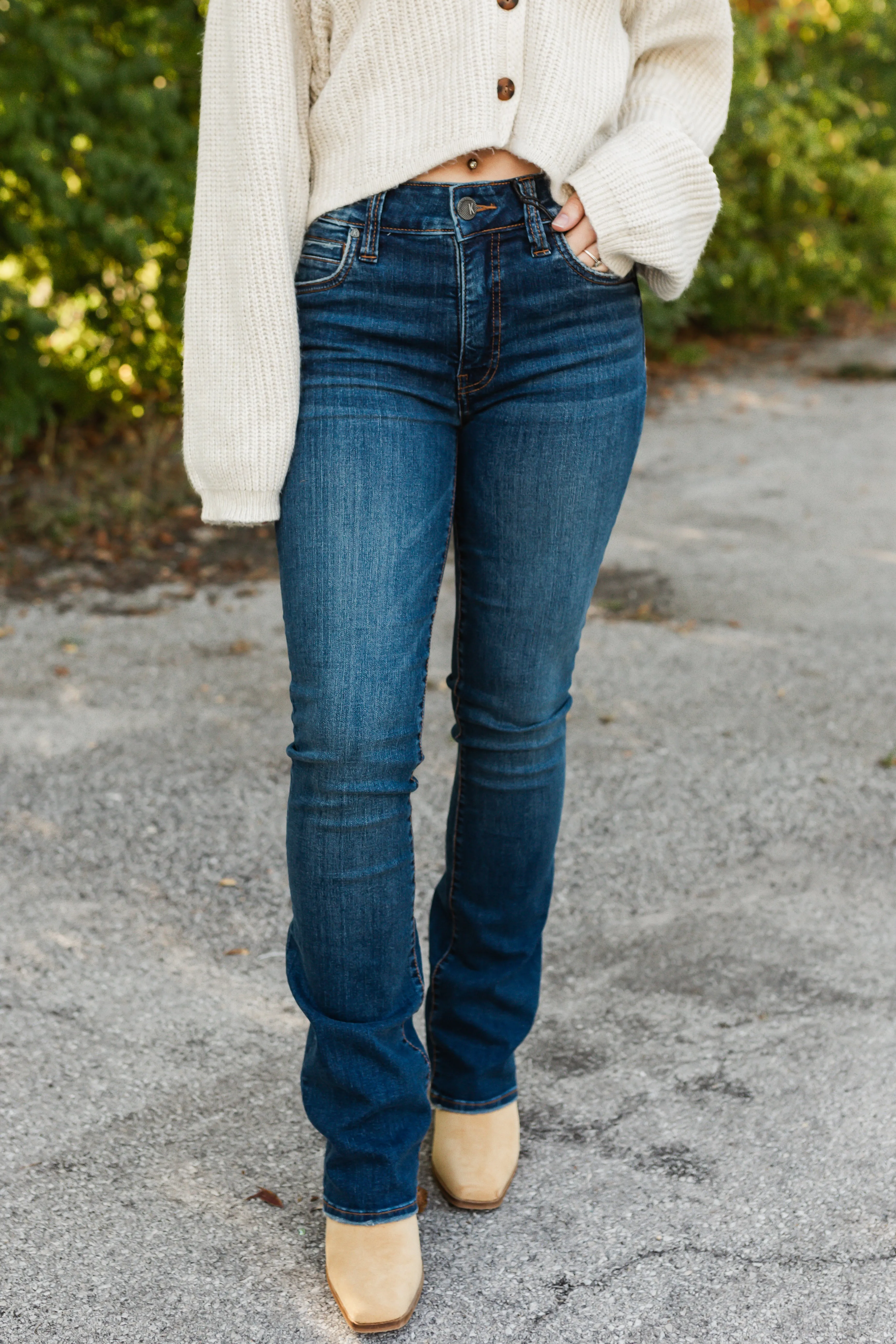 natalie bootcut jeans