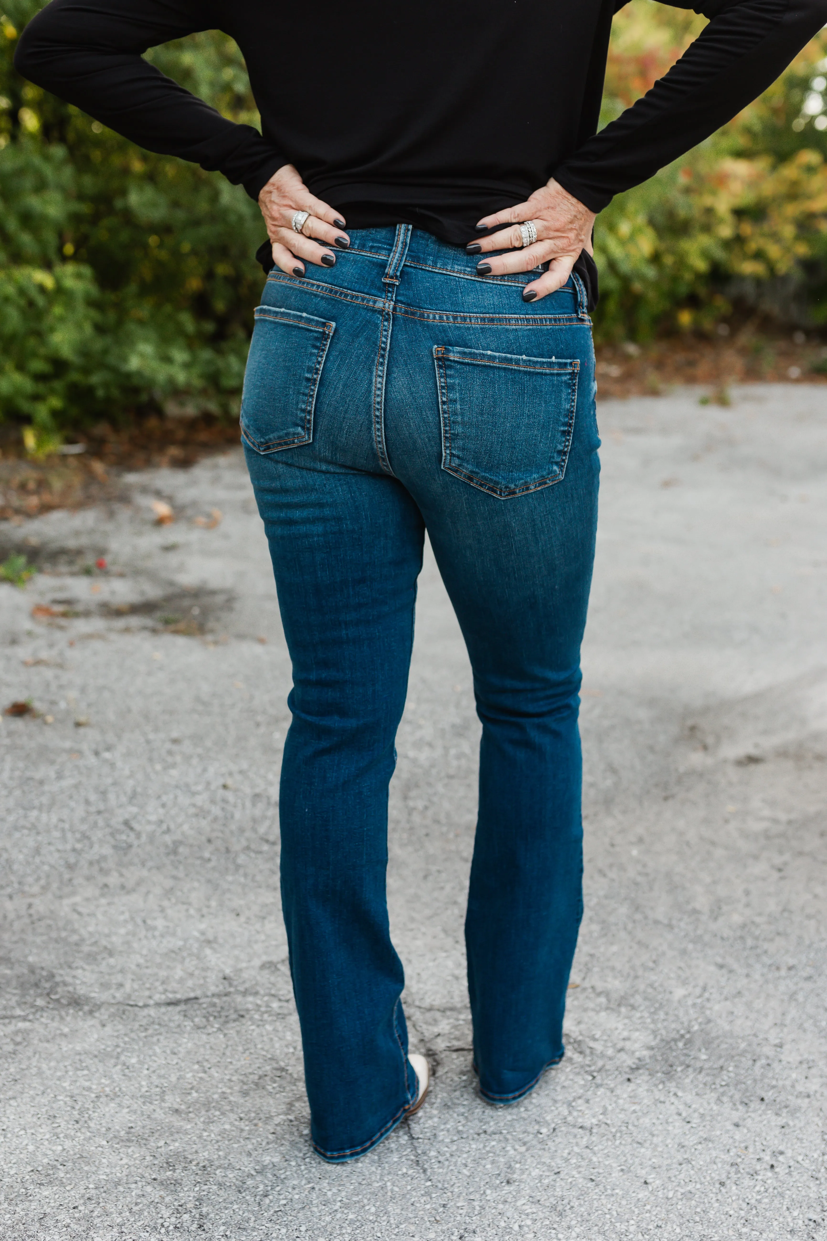 natalie bootcut jeans