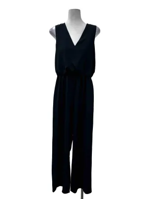 Navy Sleeveless Jumpsuit