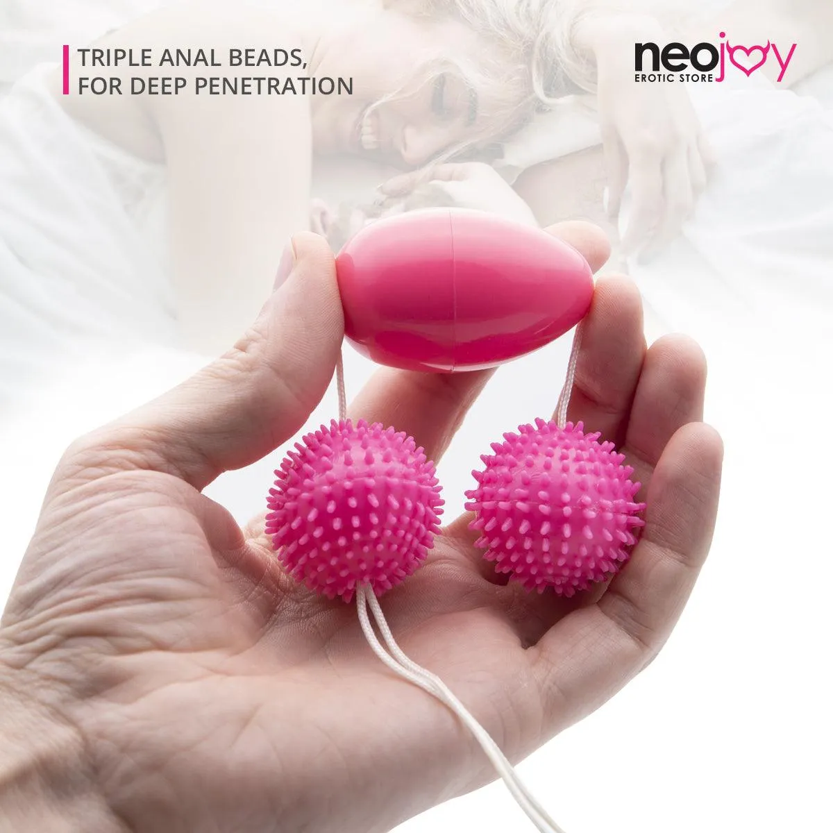 Neojoy Stimulating Balls Geisha Balls for Pelvic Training - Exercise Weights Toy