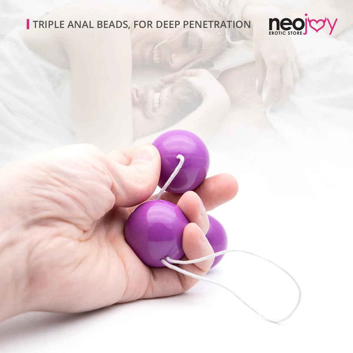 Neojoy Triple-Oh Geisha Balls for Pelvic Training - Exercise Weights Toy