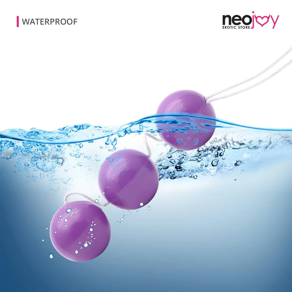 Neojoy Triple-Oh Geisha Balls for Pelvic Training - Exercise Weights Toy