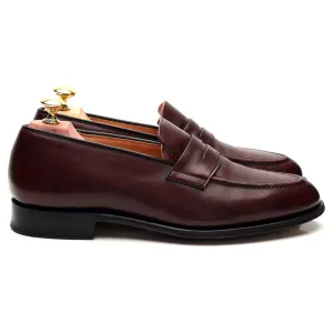 'Netton' Burgundy Leather Loafer UK 7 F