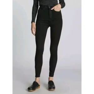 New EVERLANE Womens 29 Jeans The Way High Skinny Stretch Black High Rise
