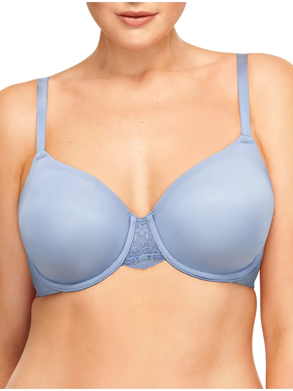 New Wacoal Lace Impression Seamless Underwire Bra, colour is Even Tide, Sz 34G! Retails $87 