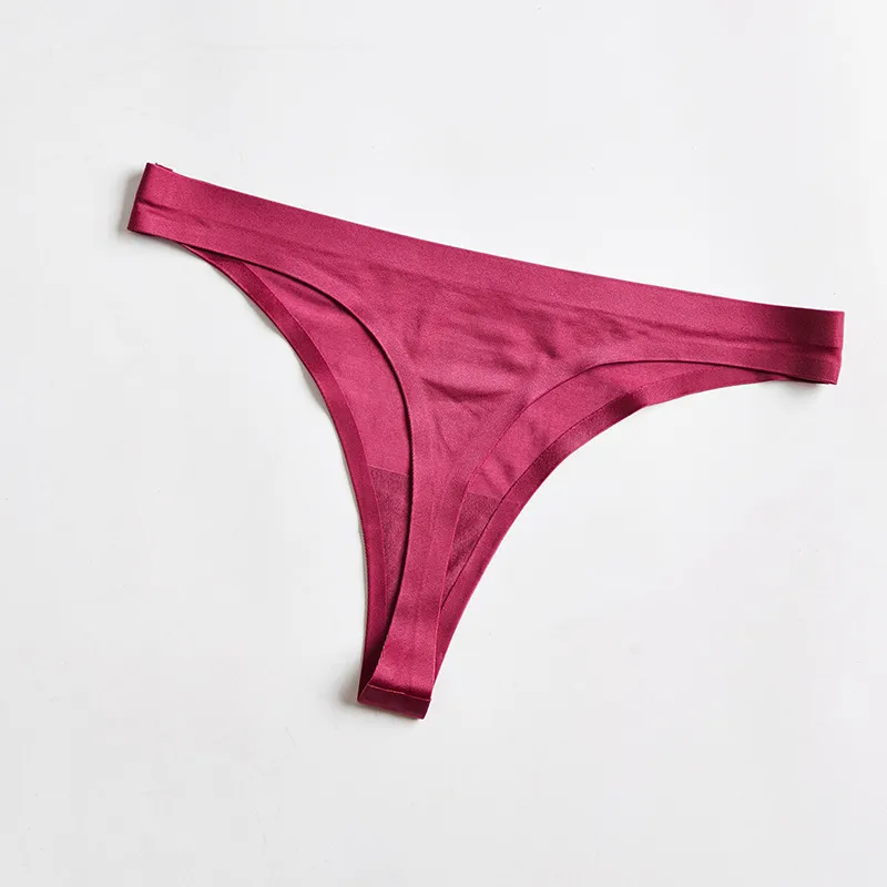 No-Show Ultra-Thin Thong Panty - Seamless, Nylon Material