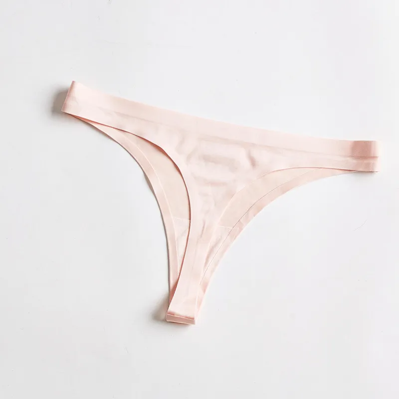 No-Show Ultra-Thin Thong Panty - Seamless, Nylon Material