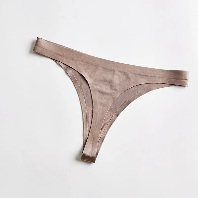 No-Show Ultra-Thin Thong Panty - Seamless, Nylon Material