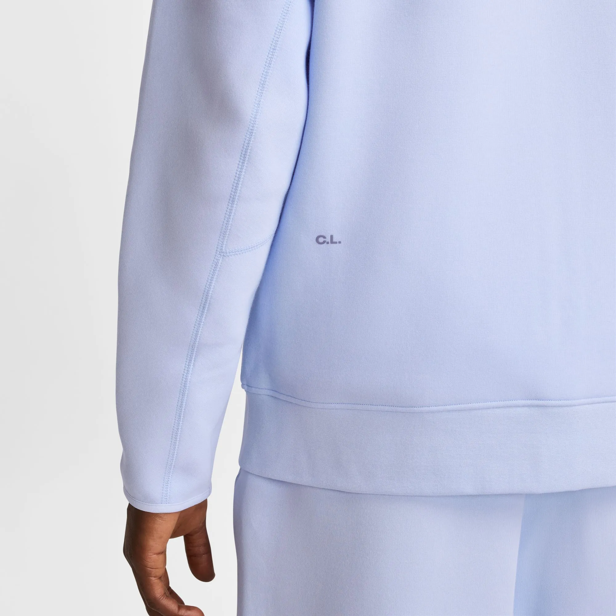 NOCTA Tech Fleece Zip-Up Hoodie 'Palest Purple'